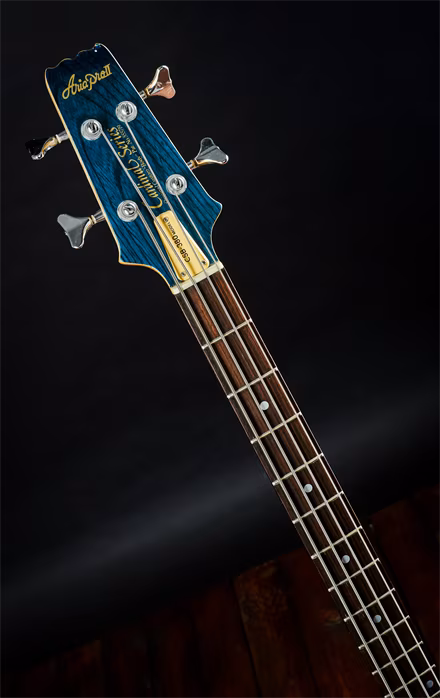 Aria Pro 2 1982 CSB 380 Cardinal Bass Teal - Elektryczna gitara basowa