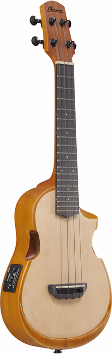 Ibanez AUC10E Natural - Ukulele elektroakustyczne