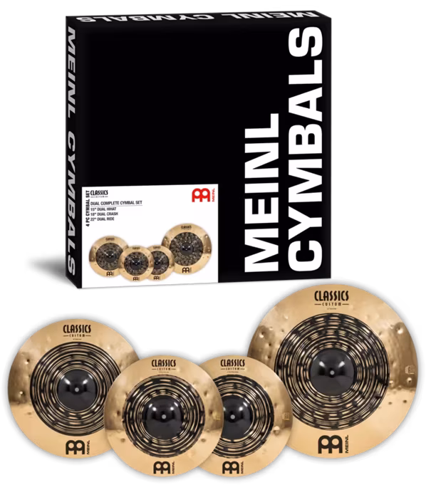 Meinl Classics Custom Dual Complete Cymbal Set - Zestaw talerzy