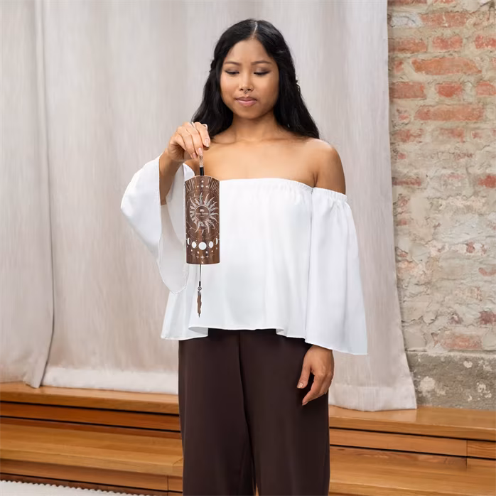 Meinl Sonic Energy Cosmic Bamboo Chime Luna 432 Hz - Chimesy