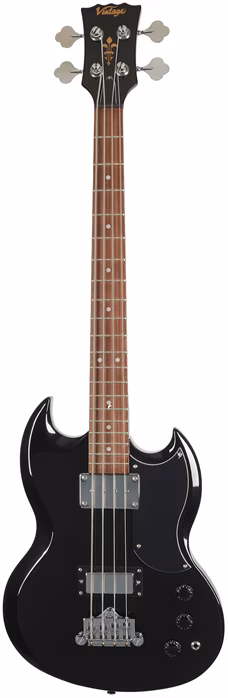 Vintage VS4 ReIssued BK - Elektryczna gitara basowa