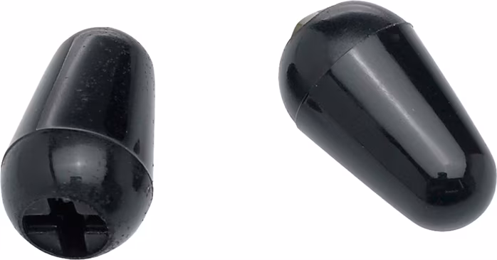 Fender Stratocaster Switch Tips, Black - Sprzęt gitarowy