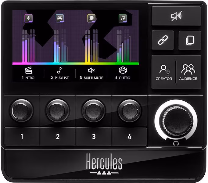 Hercules STREAM 200 XLR - Karta dźwiękowa USB