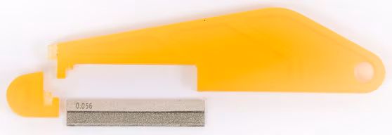 Music Nomad Diamond Coated Nut File - .105” - Pilnik