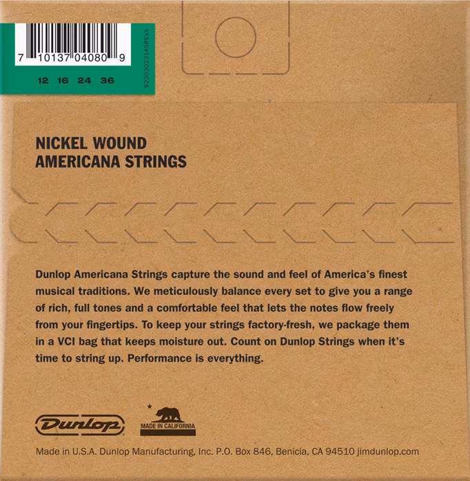 Dunlop DJN1236 - Struny do irlandzkiego banjo tenorowego