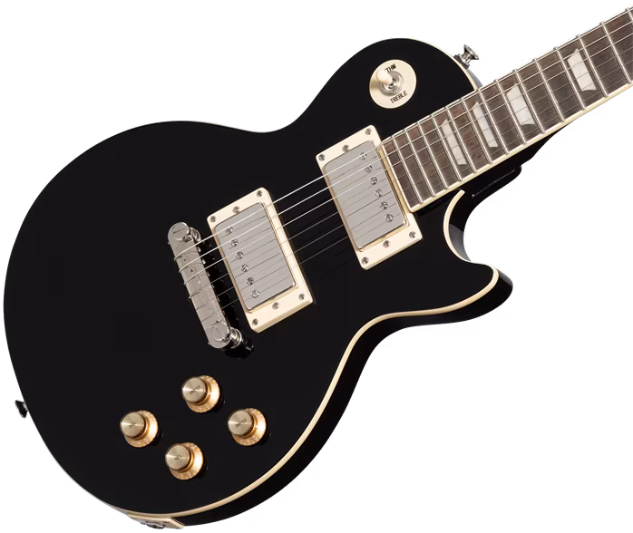 Epiphone Power Players Les Paul​ Dark Matter Ebony - Dziecięca gitara elektryczna