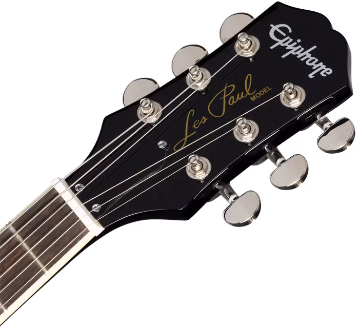 Epiphone Power Players Les Paul​ Dark Matter Ebony - Dziecięca gitara elektryczna