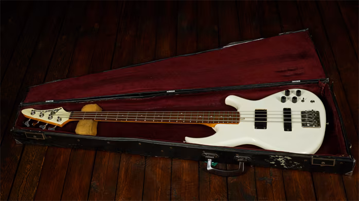 Aria Pro 2 1985 RSB Performer WH - Elektryczna gitara basowa