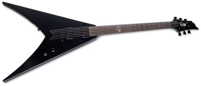 ESP LTD HEX-6 BLKS - Gitara elektryczna