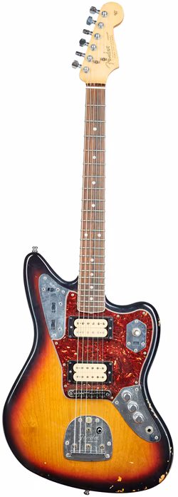 Fender 2014 Kurt Cobain Signature Jaguar Road Worn Relic MEX - Gitara elektryczna