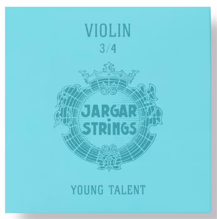 Jargar Violin String,Young Talent, 3/4, Blue Set - Struny skrzypcowe