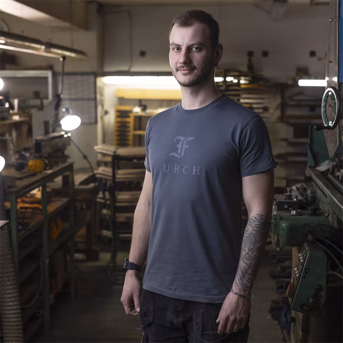 Furch Grey T-shirt XXL - Koszulka