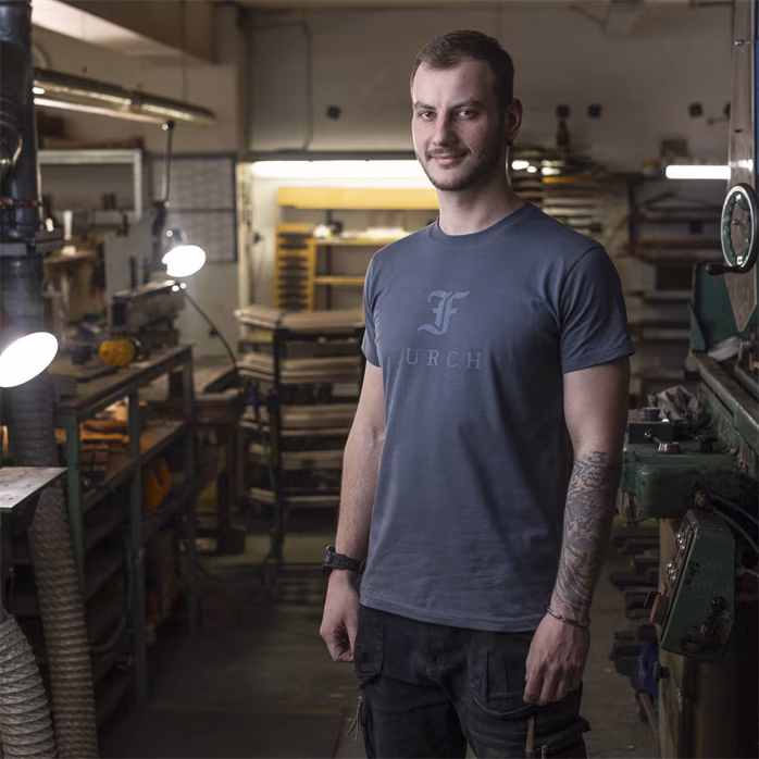 Furch Grey T-shirt L - Koszulka