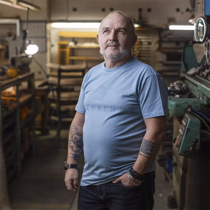 Furch Blue T-shirt XXL - Koszulka