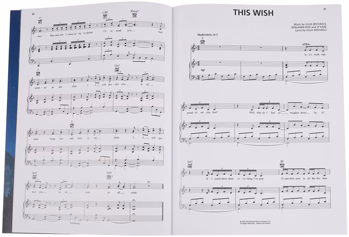 MS WISH - Nuty na fortepian