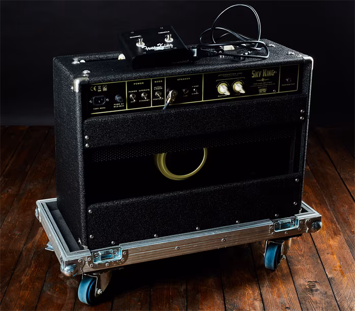 Tone King Sky King 35W Black + flight case - Combo lampowe gitarowe