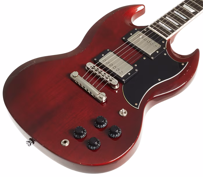 Maybach Albatroz 65-2 Dark Wine Red - Gitara elektryczna