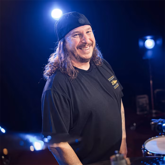 Zildjian Blackout Stretch Fit Hat L/XL - Bejsbolówka