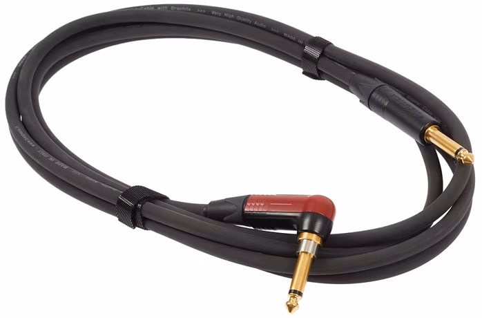 Bespeco Alpha Instrument Cable Silent Neutrik Angled 3 m - Kabel instrumentalny