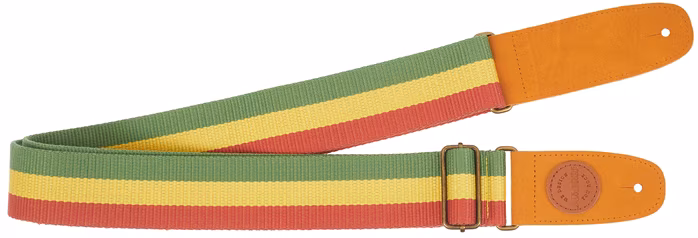 Amumu Reggae Jamaica Rasta Cotton Strap - Pas gitarowy