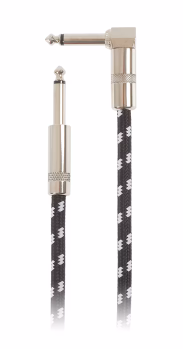 Amumu S30W-SA-3M Braided Nylon Instrument Cable - Kabel instrumentalny