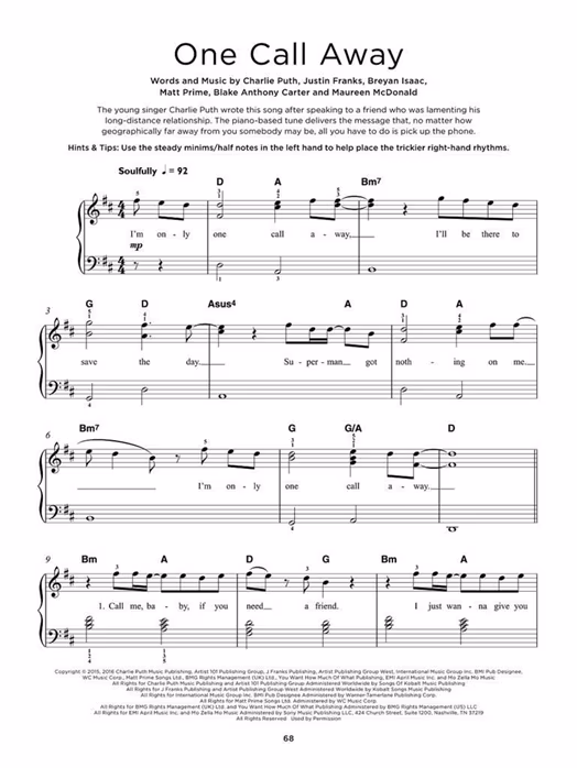 MS Really Easy Piano: 40 Pop Songs For Kids - Nuty na fortepian