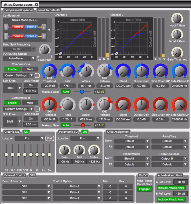 Source Audio SA 252 One Series Atlas Compressor - Efekt gitarowy