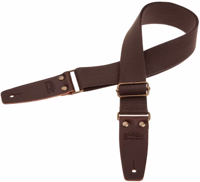 Magrabò Stripe SC Entry Brown / Brown 5 cm - Pas gitarowy