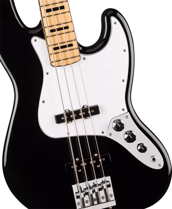 Fender Geddy Lee Jazz Bass MN BK - Elektryczna gitara basowa