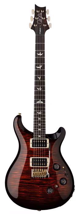 PRS Custom 24 Piezo Fire Smokeburst - Gitara elektryczna