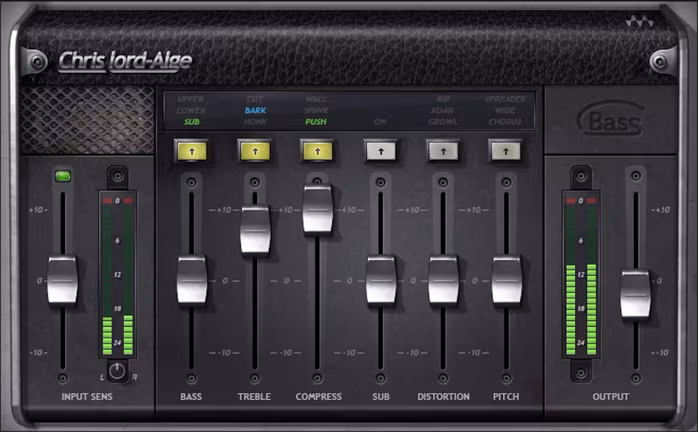 WAVES Signature Series Bass and Drums - Oprogramowanie