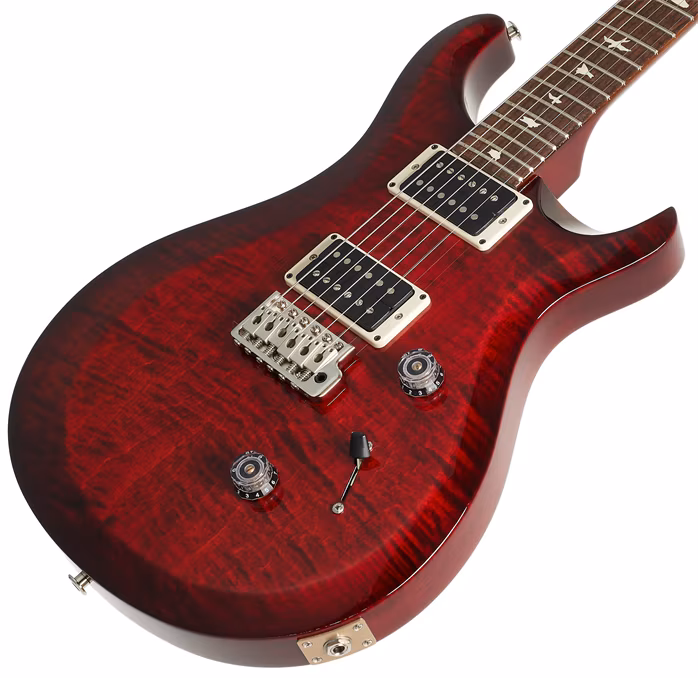 PRS S2 Custom 24 Fire Red Burst - Gitara elektryczna