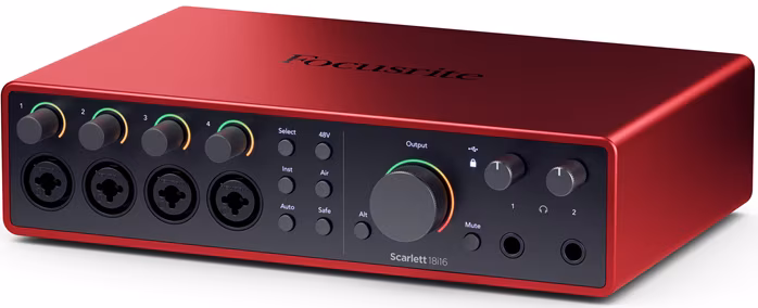 Focusrite Scarlett 18i16 4th Gen (rozpakowane) - Karta dźwiękowa USB