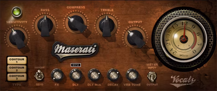 WAVES Maserati VX1 - Oprogramowanie