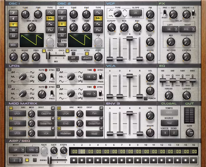 WAVES Element 2.0 Virtual Analog Synth - Oprogramowanie