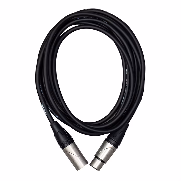 Cascha Advanced Line Mic Cable Black 6m - Kabel mikrofonowy