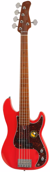 Sire Marcus Miller P5 Alder 5 Red - Elektryczna gitara basowa