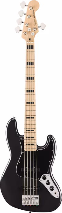 Fender Squier Affinity Active Jazz Bass V MN BKM - Elektryczna gitara basowa