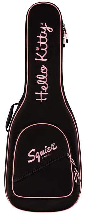 Fender Squier Hello Kitty Stratocaster MN PNK - Gitara elektryczna