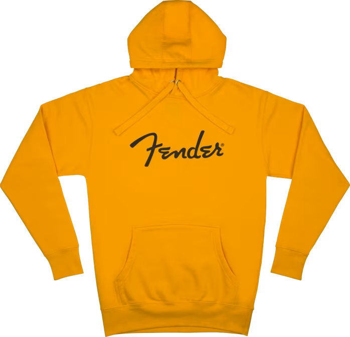 Fender Spaghetti Small Logo Zip Hoodie, BSB, M- Black Logo - Bluza