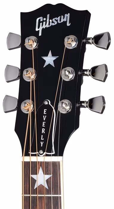 Epiphone J-180 LS Ebony - Gitara elektroakustyczna