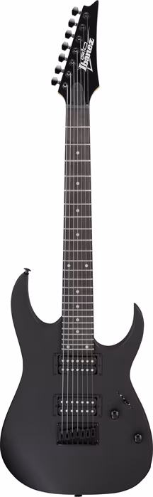 Ibanez GRG7221 Black - Siedmiostrunowa gitara elektryczna