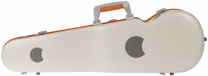 Bam GRAFFITI Hightech Contoured Violin case White - Futerał na skrzypce
