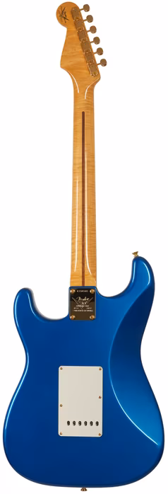 Fender Custom Shop 70th Anniversary Strat NOS Gold Hardware Bright Sapphire Metallic - Gitara elektryczna