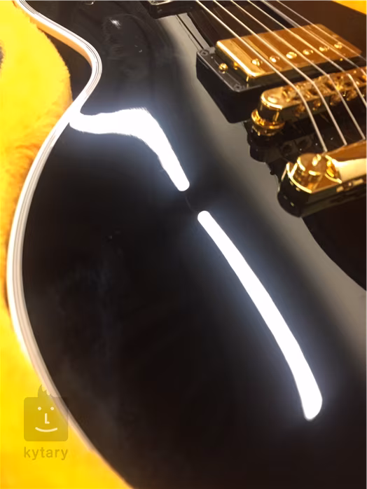 Gibson Custom Shop Les Paul Custom w/ Ebony Fingerboard Gloss Ebony (rozbalené) - Gitara elektryczna