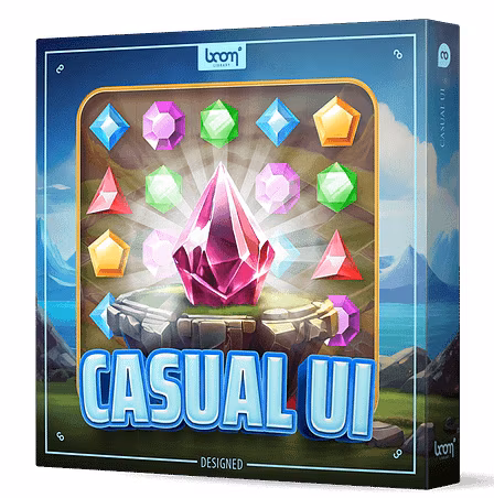 Boom Library Casual UI DESIGNED - Oprogramowanie