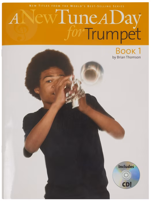 MS A New Tube a Day: Trumpet - Book 1 - Szkoła gry na trąbce