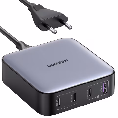 Ugreen Desktop Quick Charger 90928 USB-A+3*USB-C 100W  - Zasilacz