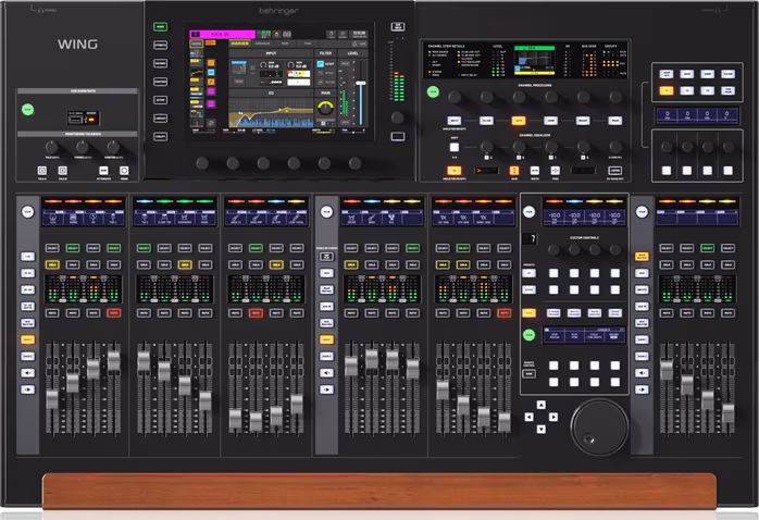 Behringer WING-BK - Cyfrowa konsoleta mikserska