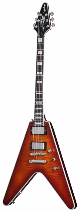 Epiphone Flying V Prophecy Aged Bengal Tiger Burst - Gitara elektryczna